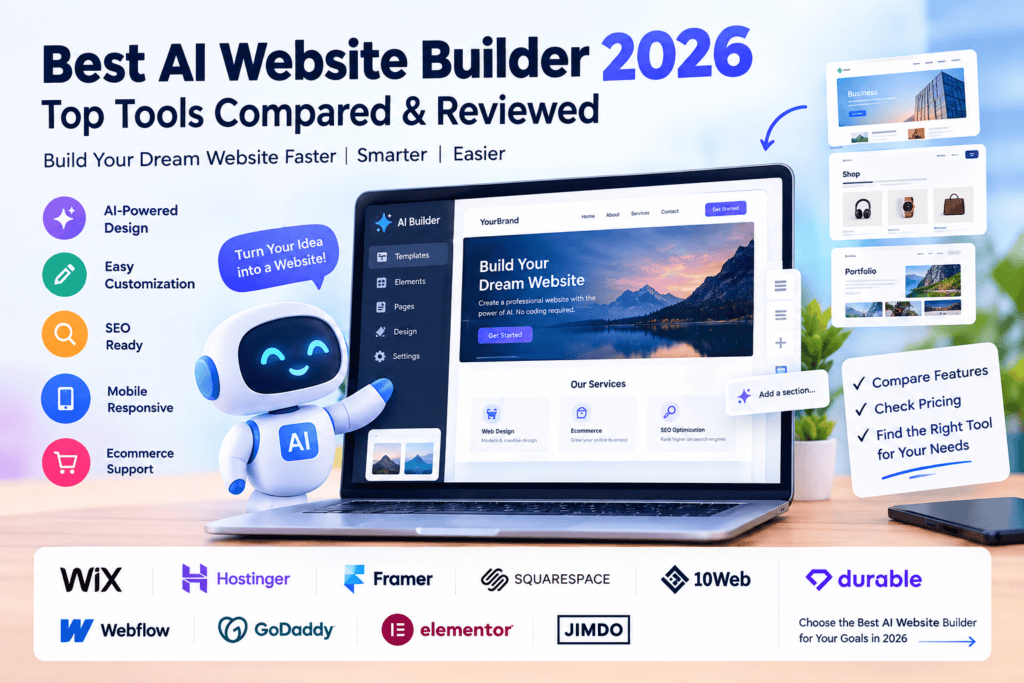 Best AI Website Builder 2026